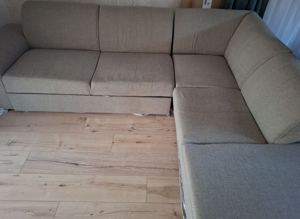 Narożnik z funkcją spania