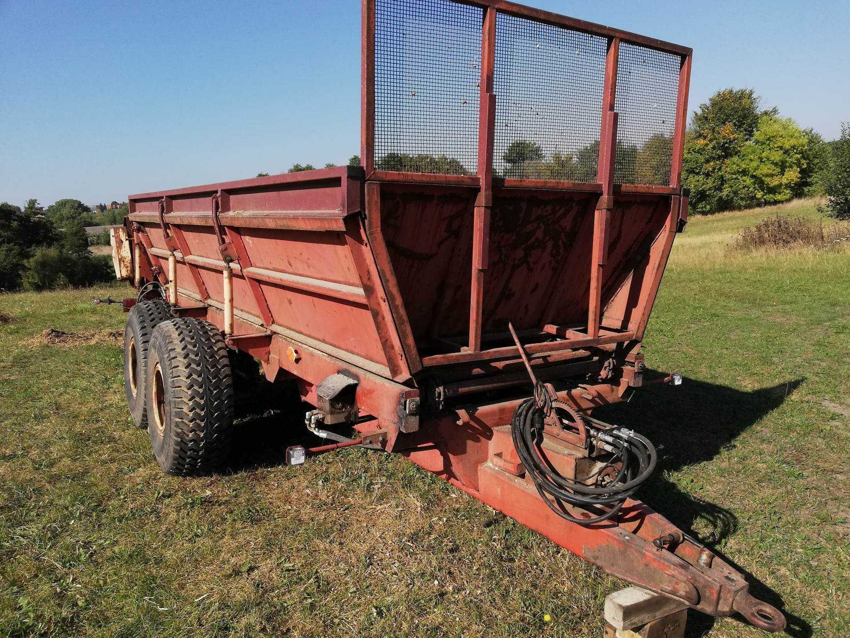 Rozrzutnik 8t / Przyczepa objętościowa PRT-7A ПРТ-7А Górski(nie N-218)