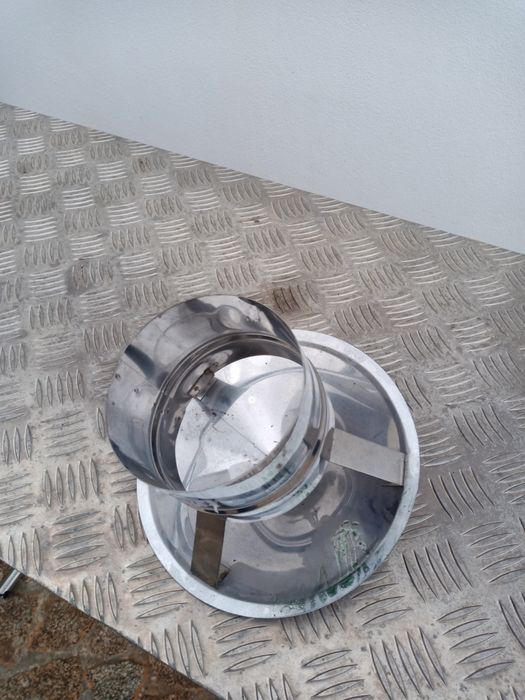 Chapéu em inox..