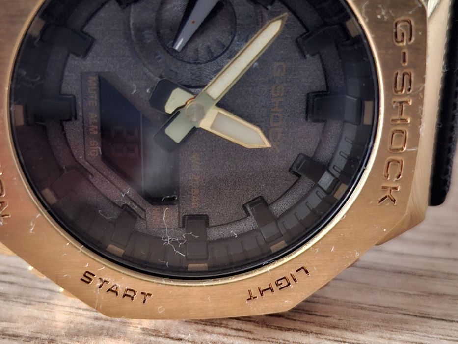 Casio G-Shock GM 2100 gold