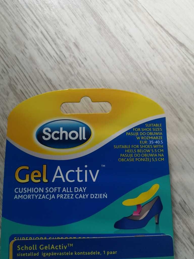 Scholl GelActiv Everyday Heels żelowe wkładki do butów 1 para