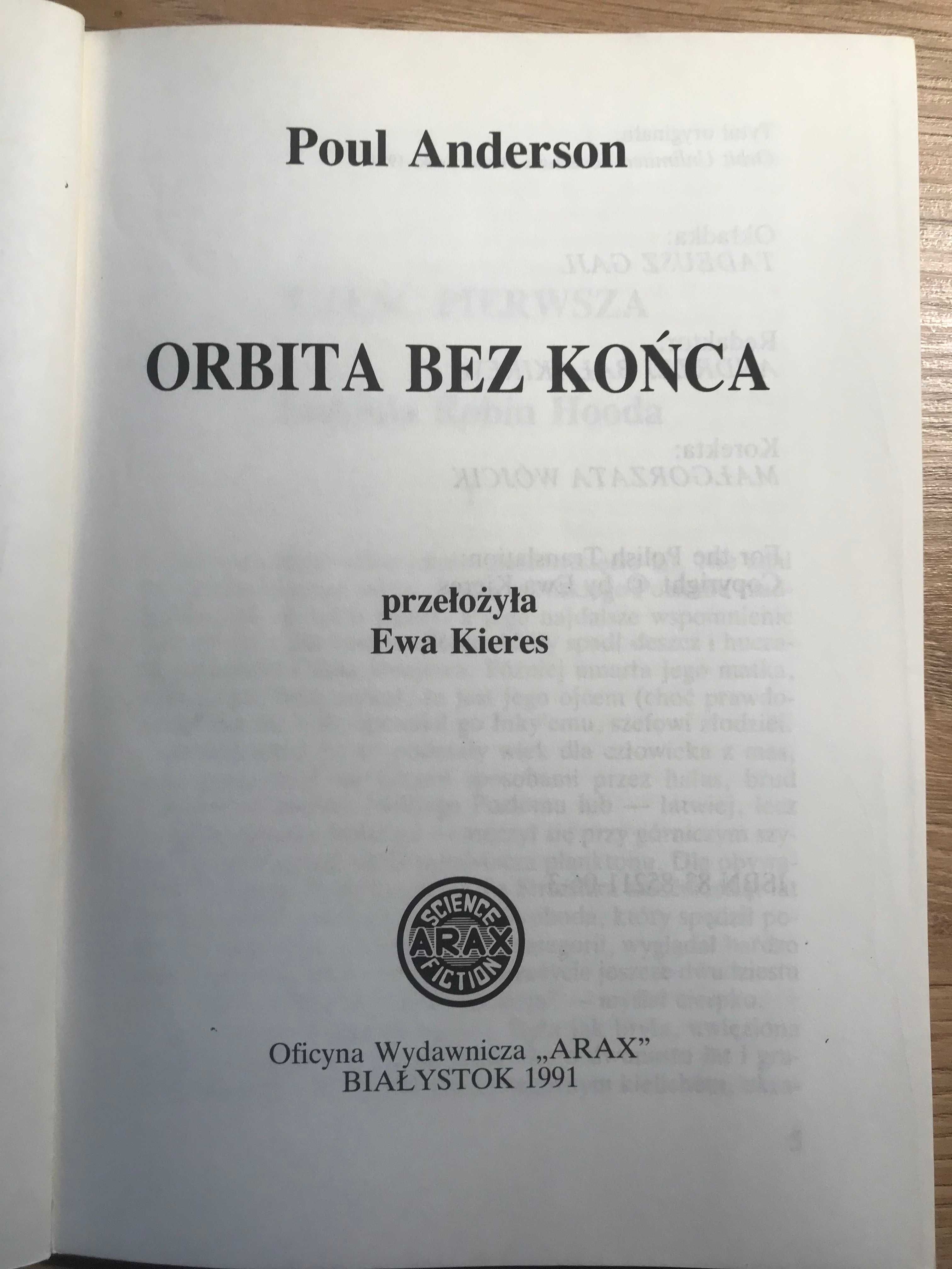 Orbita bez końca Poul Anderson 1991 r.