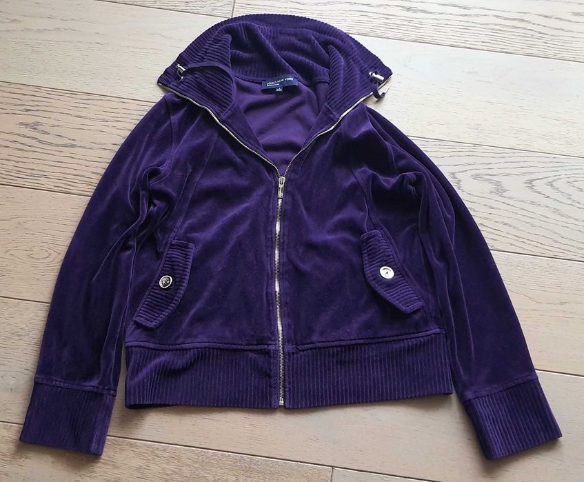 Bluza S 36 JONES NEW YORK Signature bawełna damska jak nowa welur