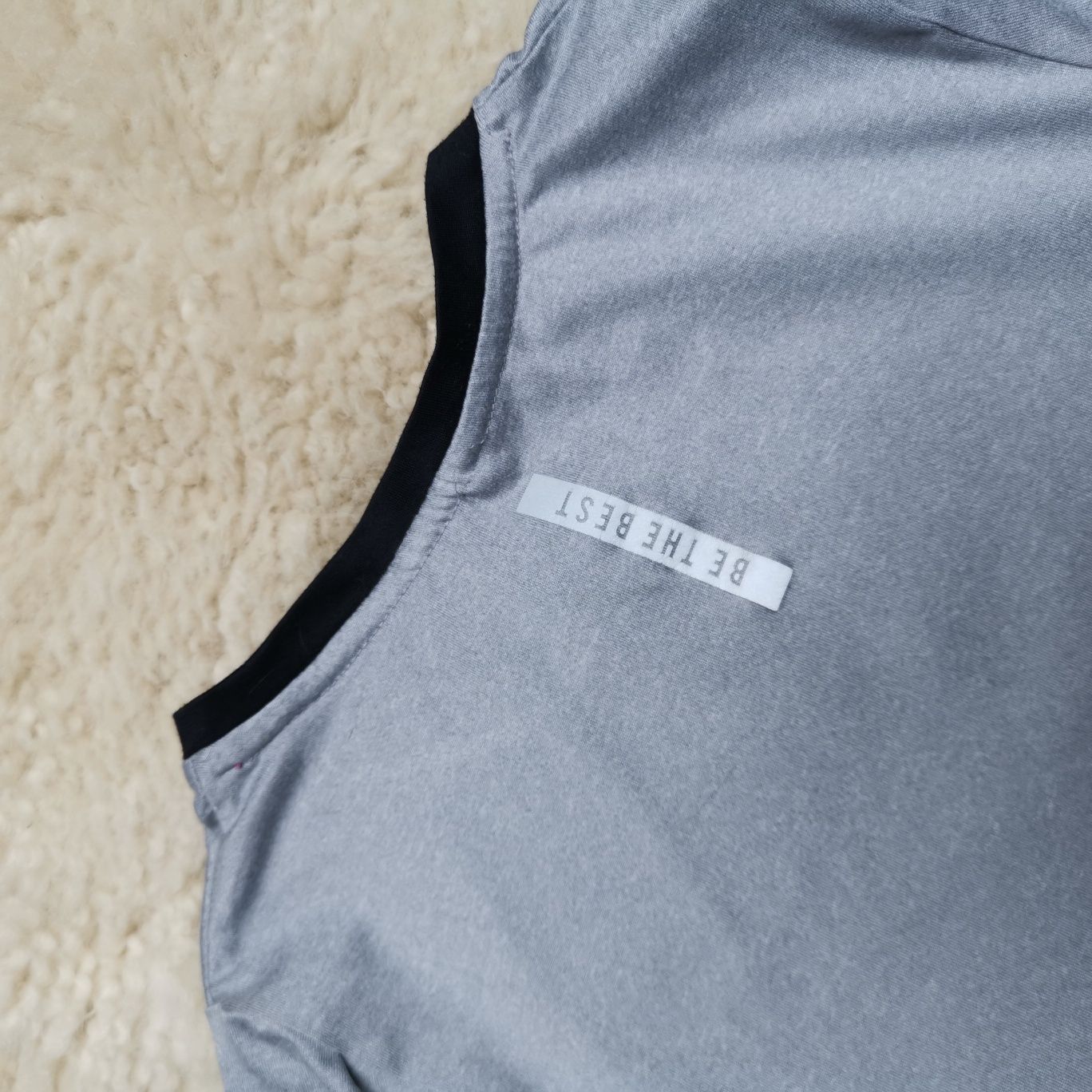 Bluzka z krótkim rękawem t-shirt na gimnastykę WF Crivit 122/128