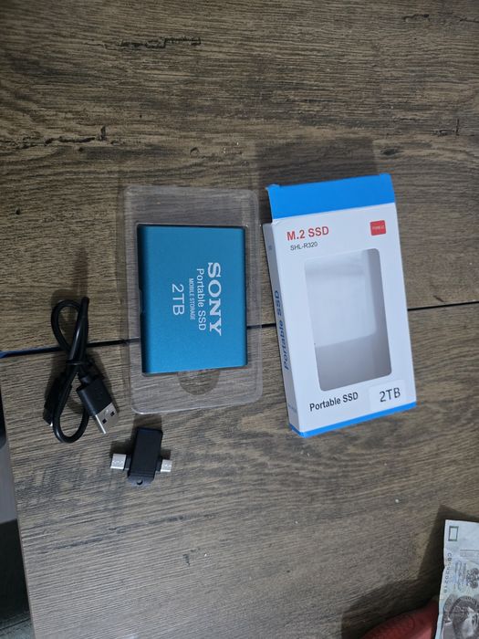 Nowy Dysk przenośny sony ssd 2tb