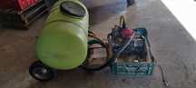 Pulverizador 100litros  para motocultivador