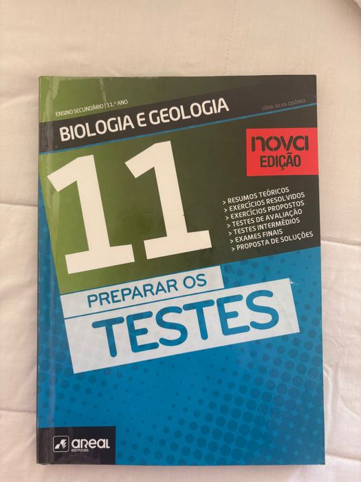 Livros “Preparar os Testes” 11 Ano - Areal Editores