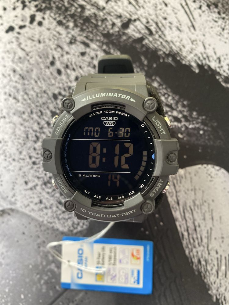 Casio AE-1500WH — новий, оригінал, 10 років батарея, WR100