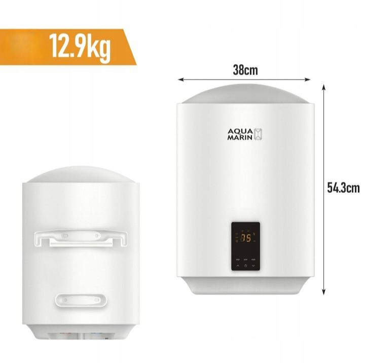 Aquamarin Elektryczny podgrzewacz wody, 30 l, 2 kW