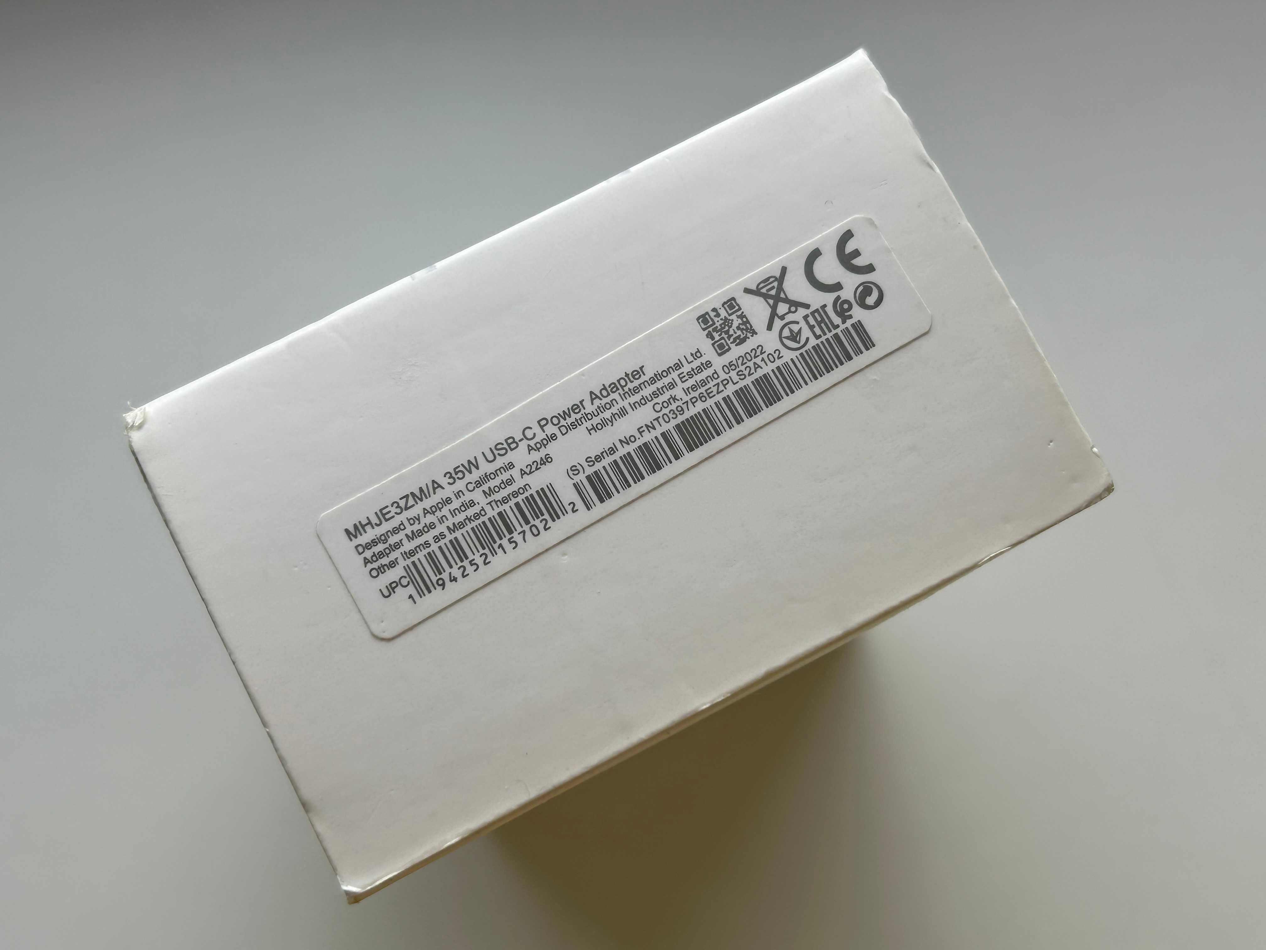 ŁADOWARKA APPLE SZYBKI I MOCNY Oryginał 35W fabrycznie zapakowana !!