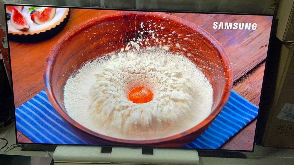 55" 120Гц SAMSUNG QLED 4К Смарт Український Q70D НОВИЙ з Німеччини