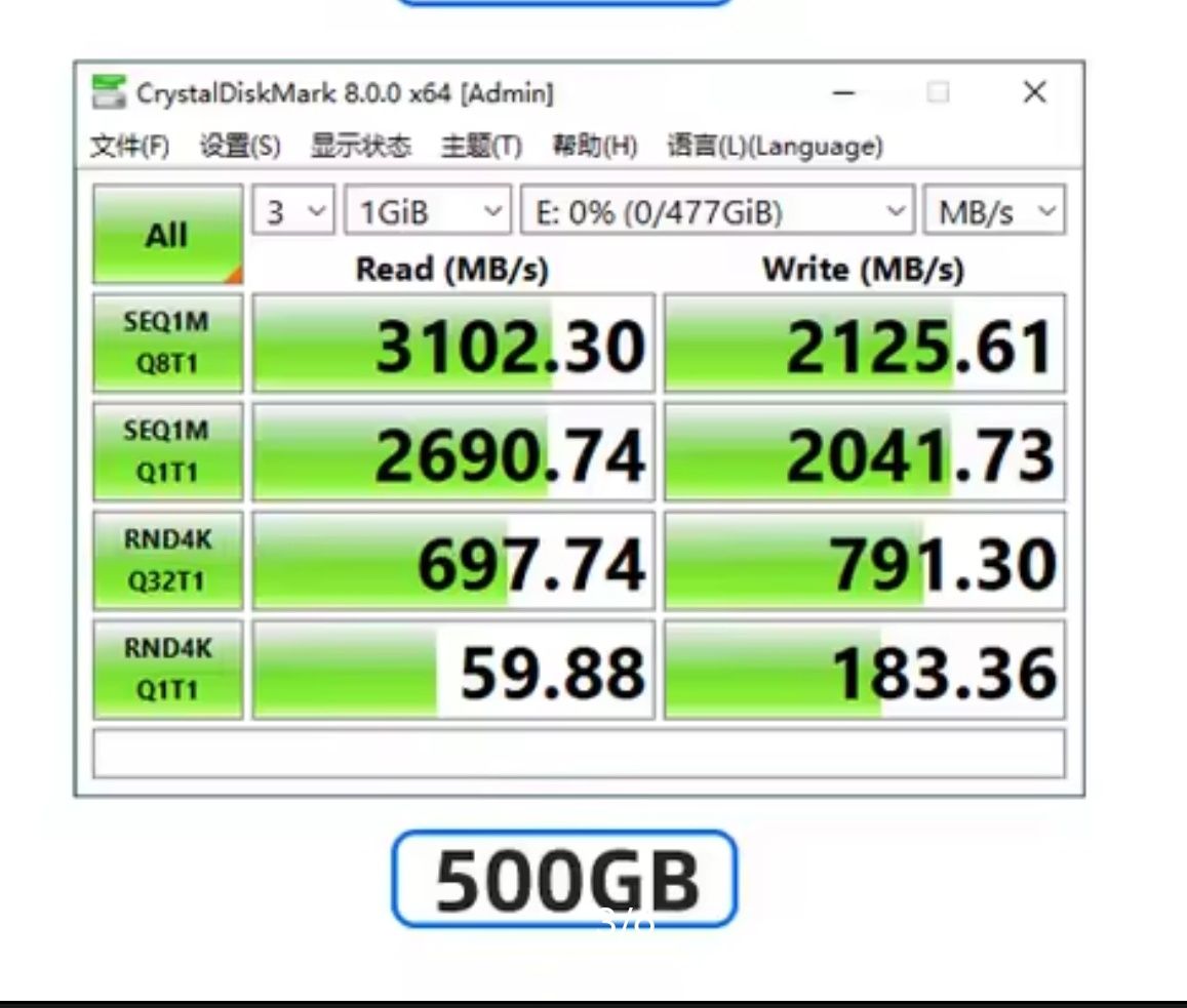 SSD M2 NVME Netac 500 gb