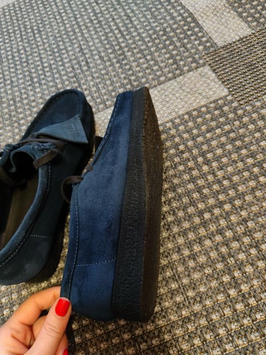 Брендові шкіряні мокасини туфлі Clarks