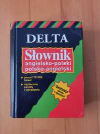 Słownik ortograficzny DELTA polsko - angielski, angielsko-polski