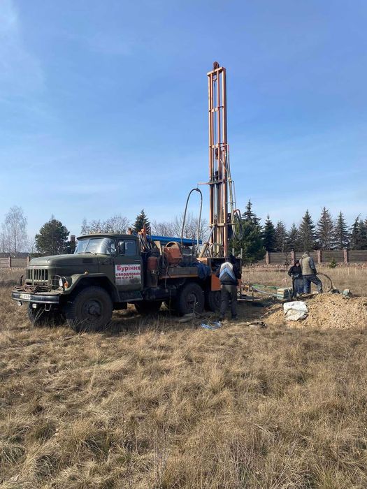 Буріння свердловин Криве Озеро / Бурение скважин