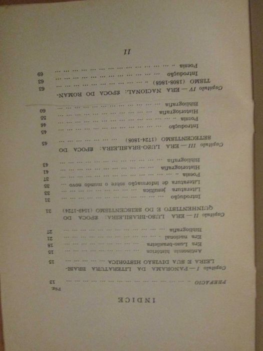 História da Literatura Brasileira (Séculos XVI-XX), de António S Amora