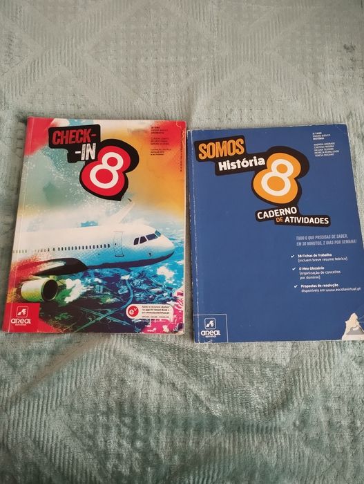 Livros e fichas de atividades 7 e 8 Ano