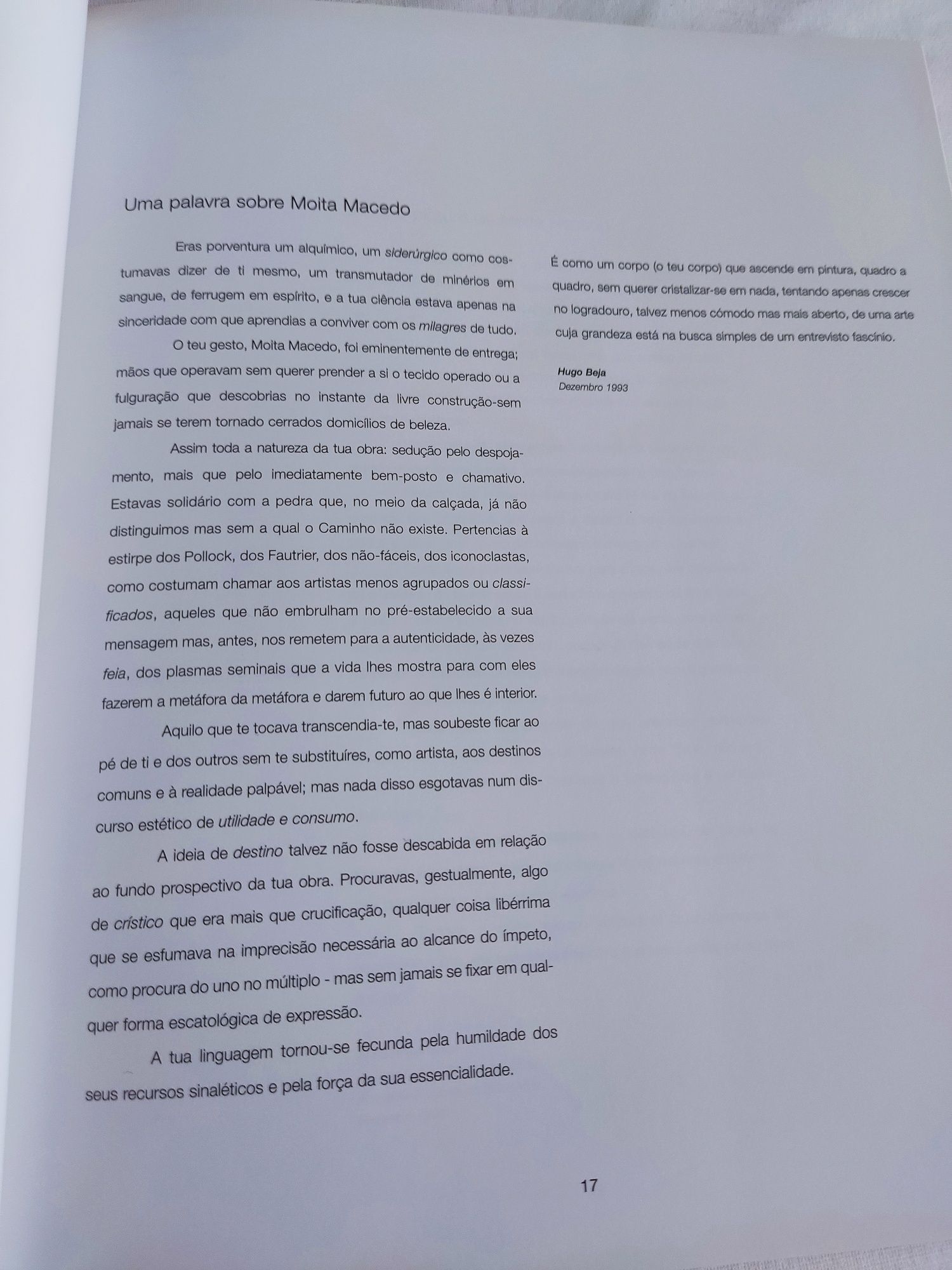 Poemas e Pinturas - Moita Macedo