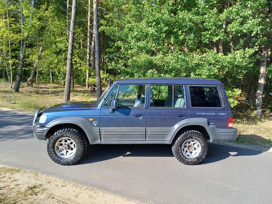 Hyunday Galloper 2.5 TDI # 4x4 # terenówka # nie pajero# klima # 7os.