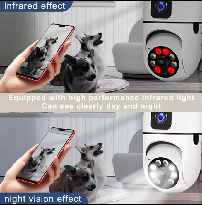 8Мп, WiFi камера видеонаблюдения