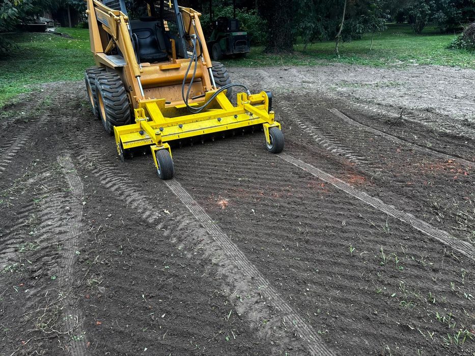 Przystawka Power Rake glebogryzarka–do rekultywacji trawnika/niwelacji