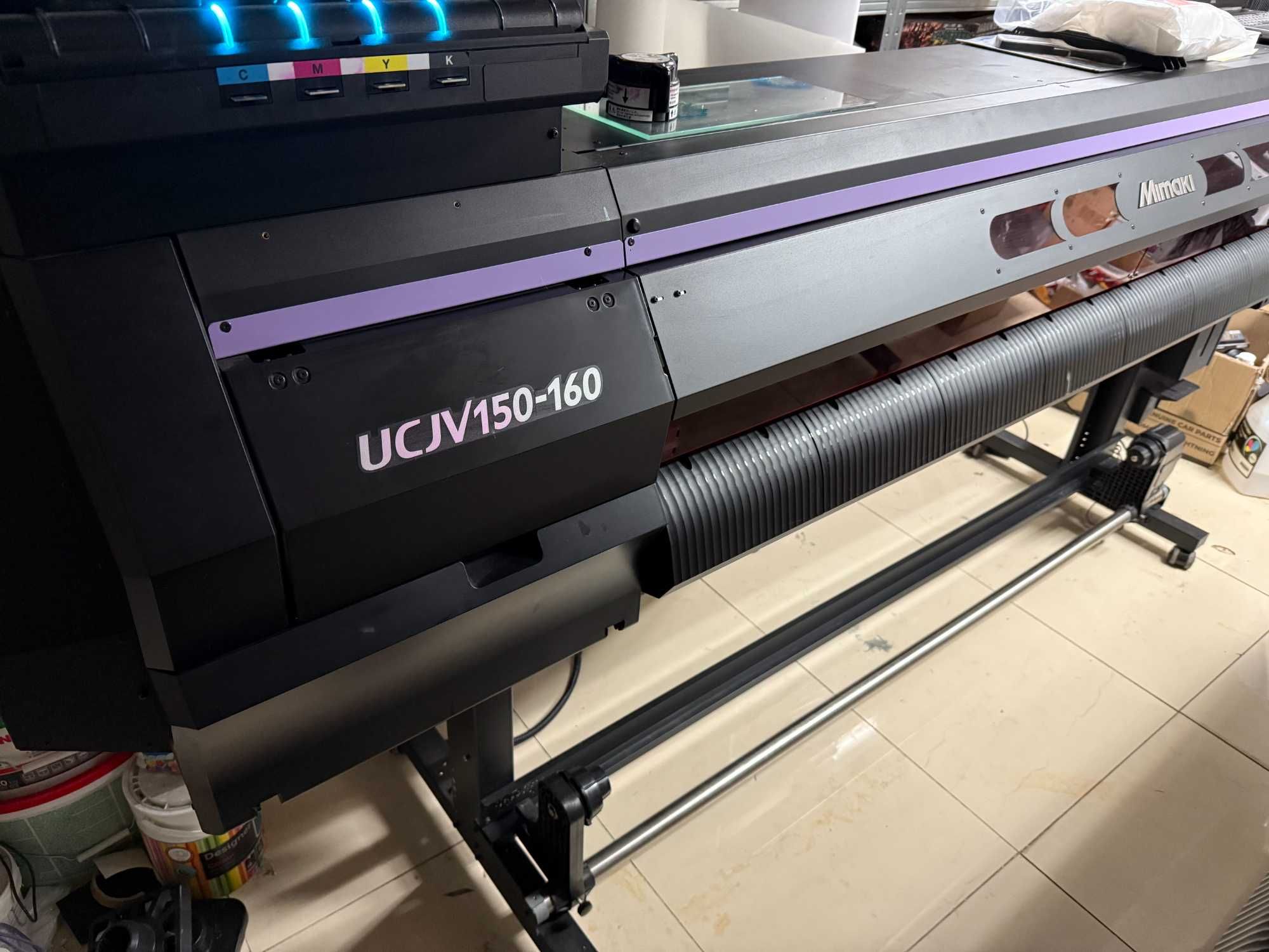 Ploter LED UV Mimaki UCJV150-160 drukująco tnący CMYK