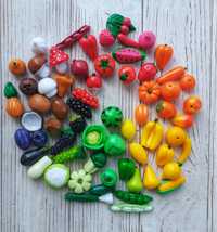 Набір мініатюрних овочів та фруктів (повний)