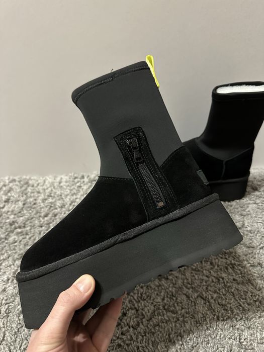 Угги уггі UGG Classic dipper black чорні високі уги угі