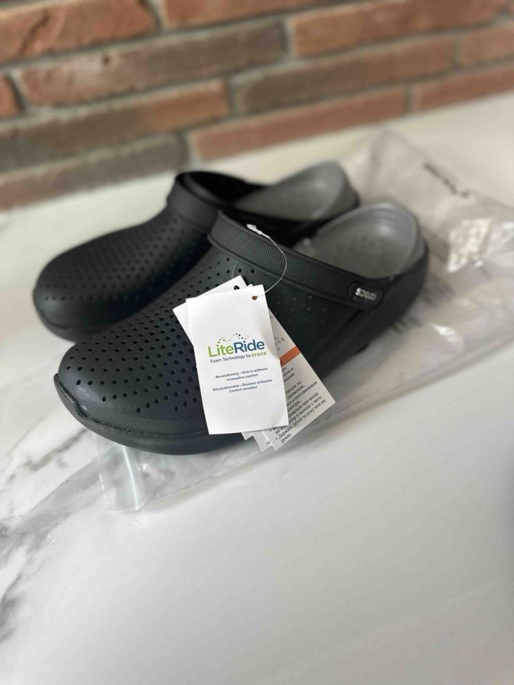 Чоловічі сабо Crocs, М9,М10; М11 , кроксы LiteRide, наявність