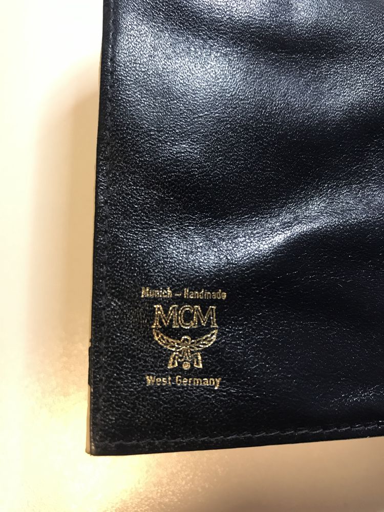 MCM Vintage Wallet 1980-90 | вінтажний гаманець ручної роботи