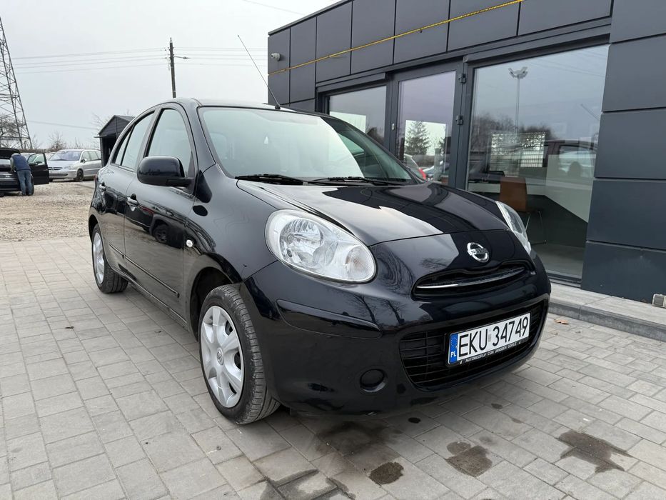 Nissan Micra 1.2 Benzyna Klimatyzacja Elektryczne Szyby Gwarancja Zarejestrowany