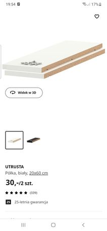 Ikea utrusta 60 x20 cm