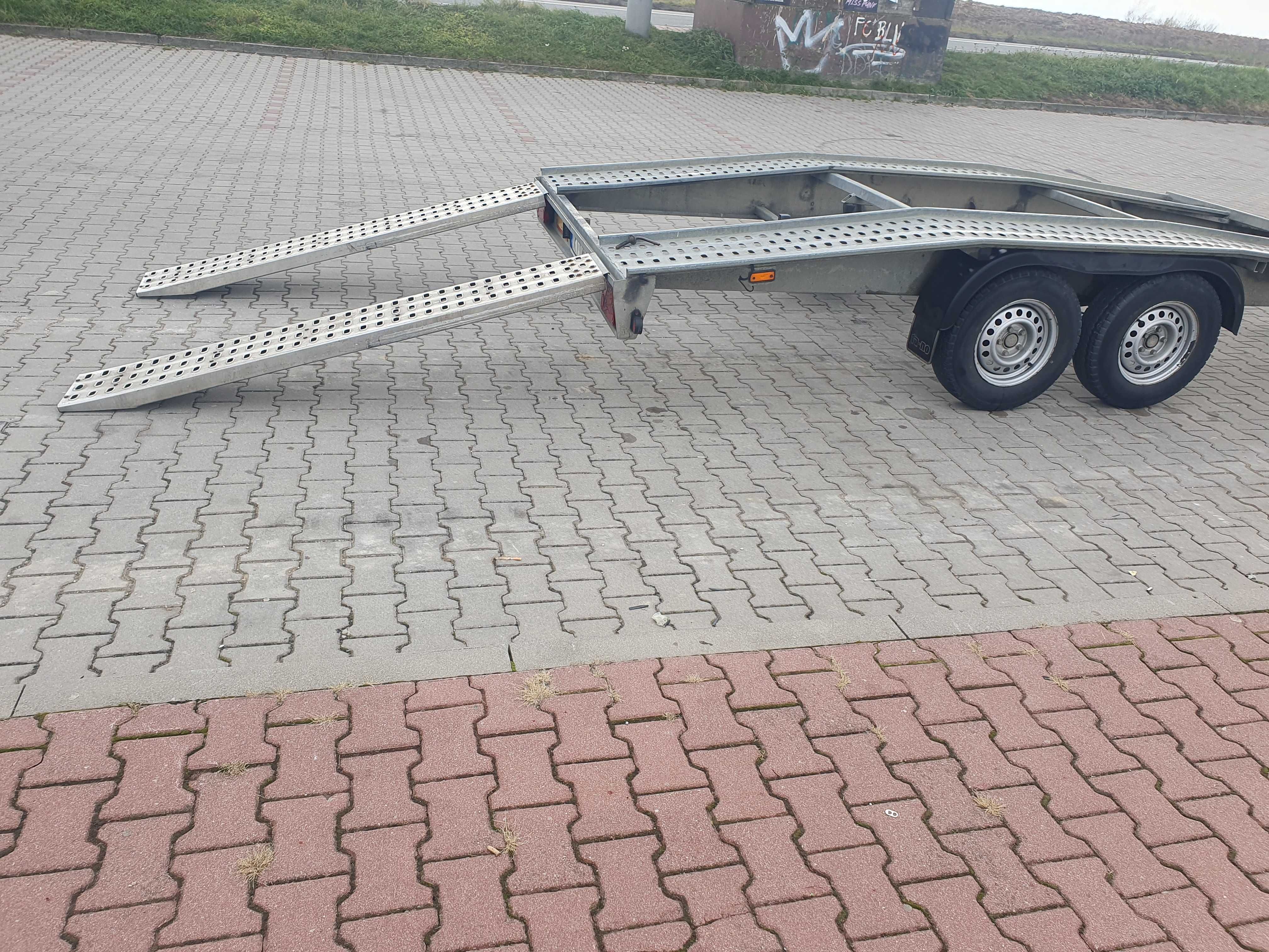 Laweta, przyczepa TA-NO  dł.4m