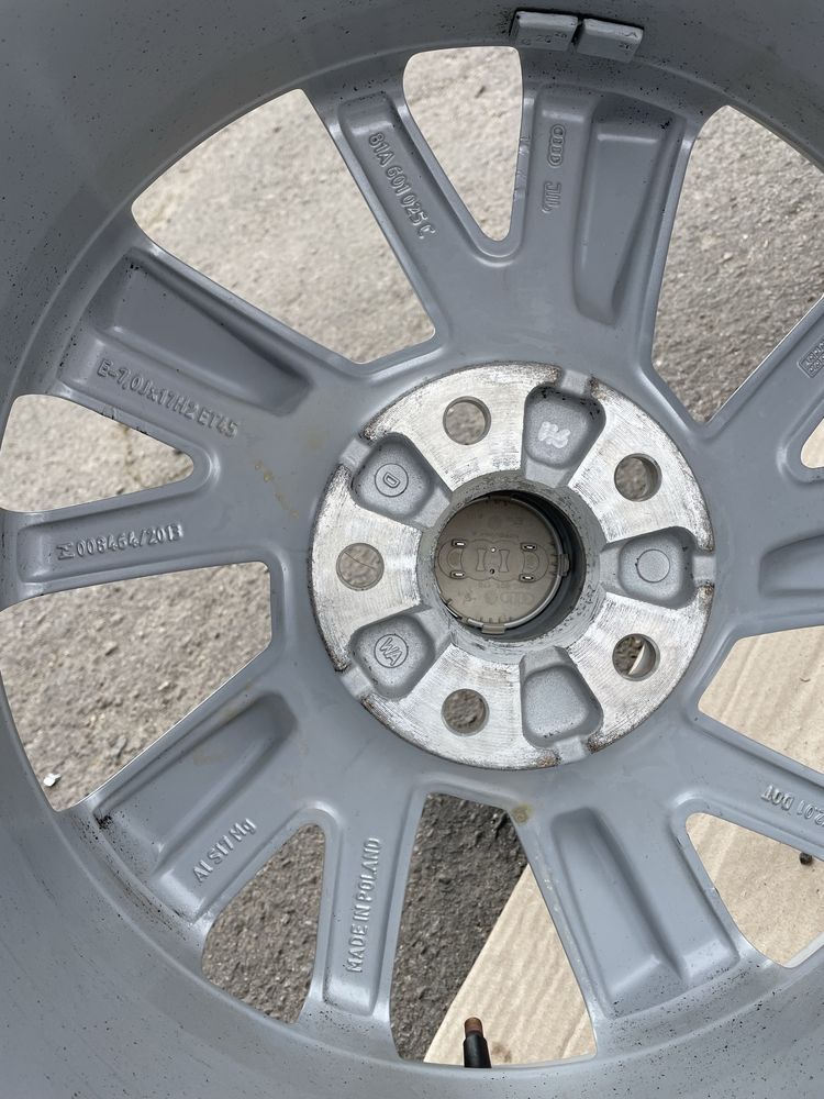 Диски 5x112 R17 ET45 Audi / Volkswagen/ Skoda/ Ауді/ Фольцваген, Шкода