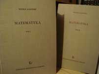 Matematyka Tom 1 i 2 Witold Janowski