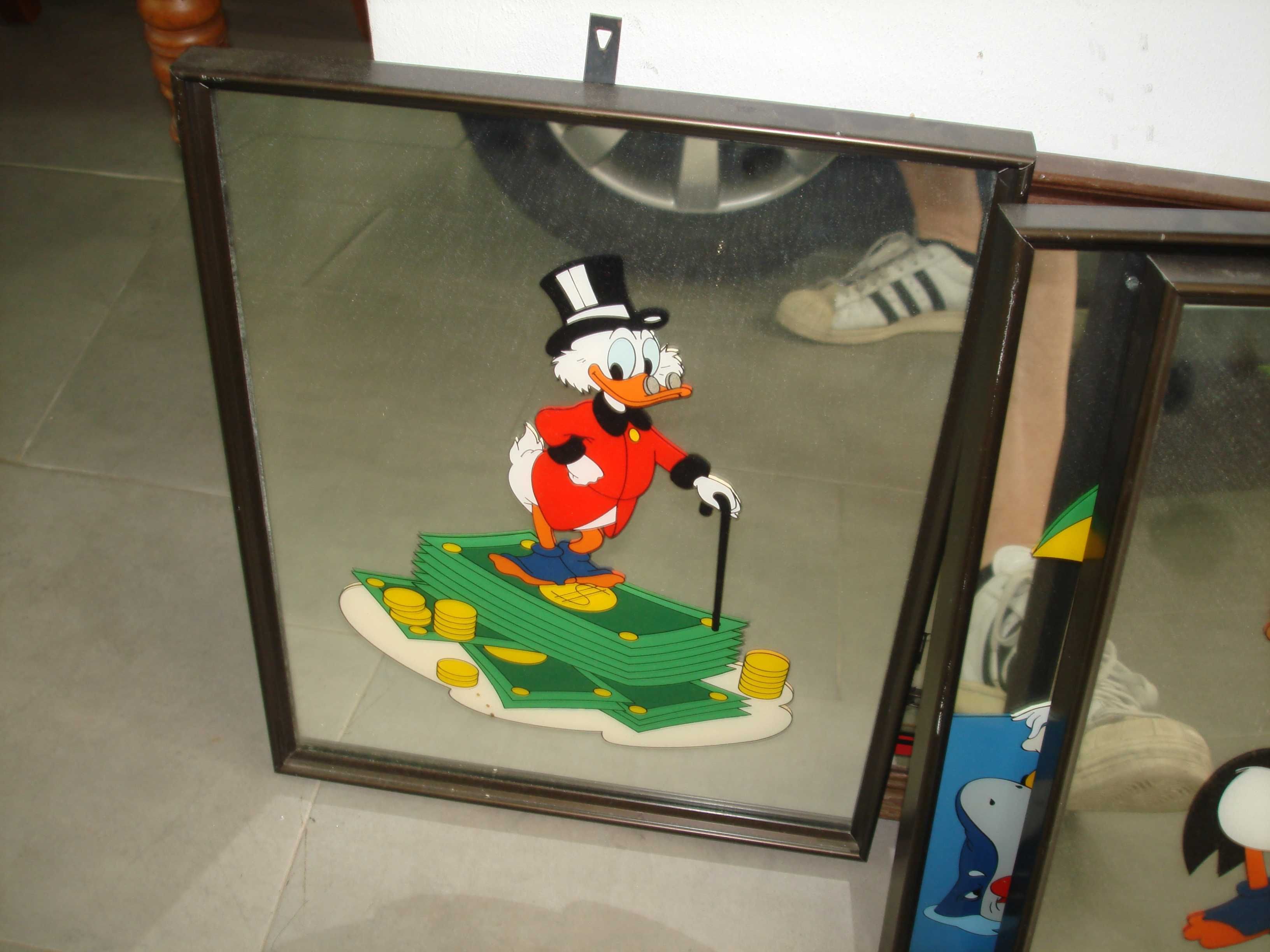 quadro banda desenhada espelhado