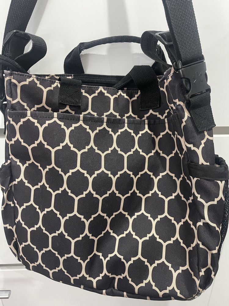 Torba do wózka Skip Hop Duo Signature Onyx z matą do przewijania