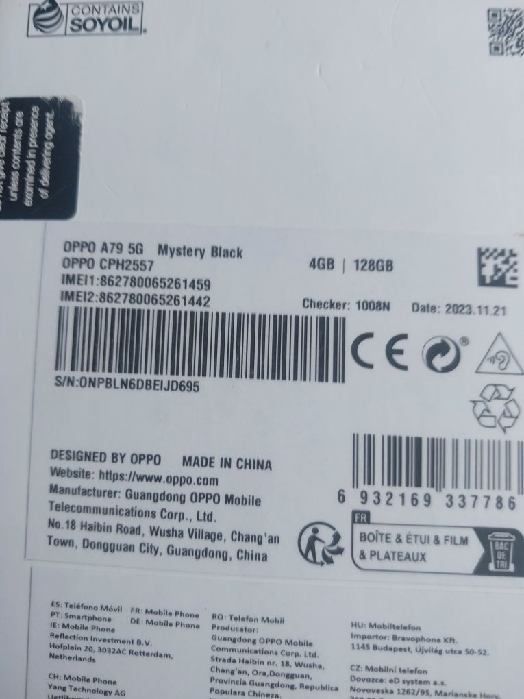 Oppo a79 5g dual sim