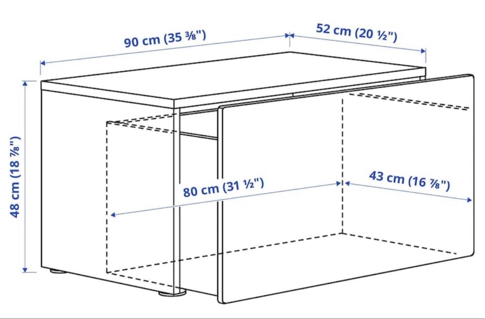 Banco de Arrumação IKEA Stuva