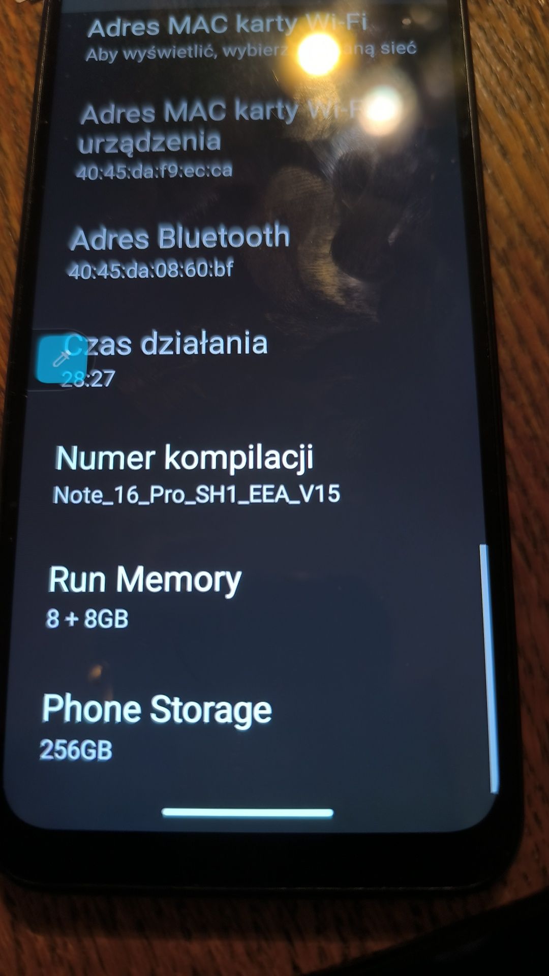 Ulefone Note 16 pro 8+8 GB 256 GB super stan cienki-wytrzymały