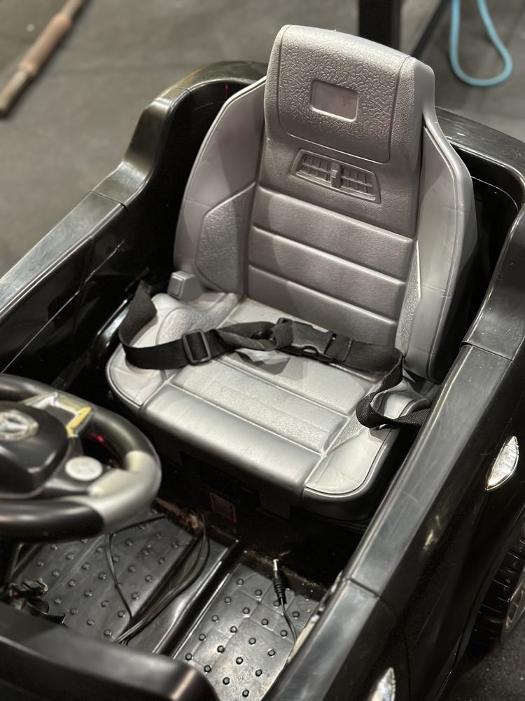 Mercedes-benz ML350 4matic czarny dla dzieci zabawkowy na akumulator