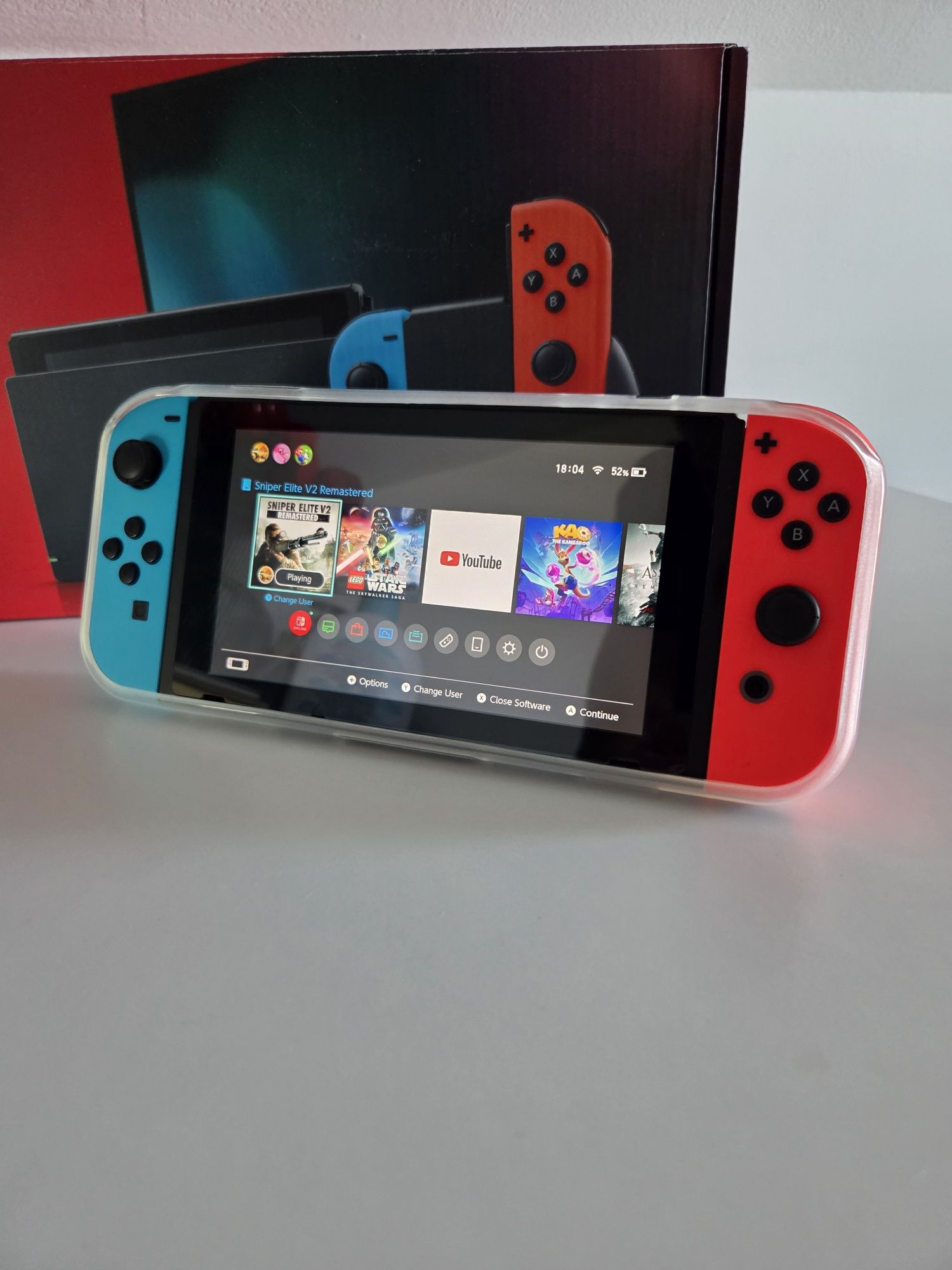 Konsola Nintendo Switch V2 Hall Effect