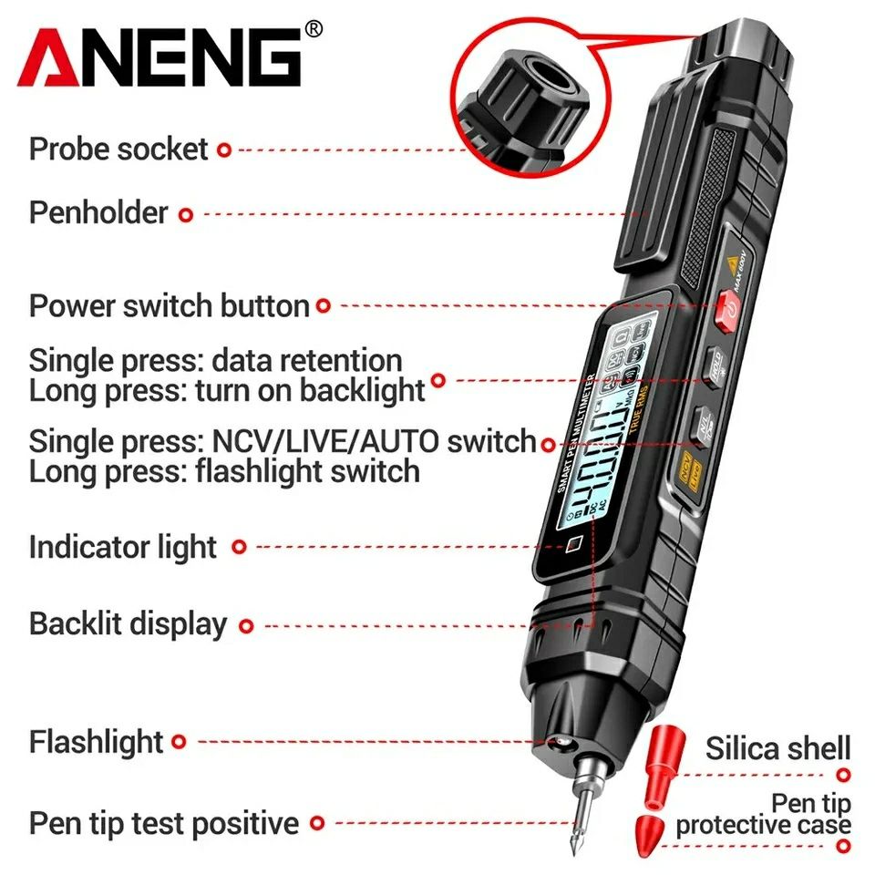 Мультиметр ручка ANENG A3005А (B)