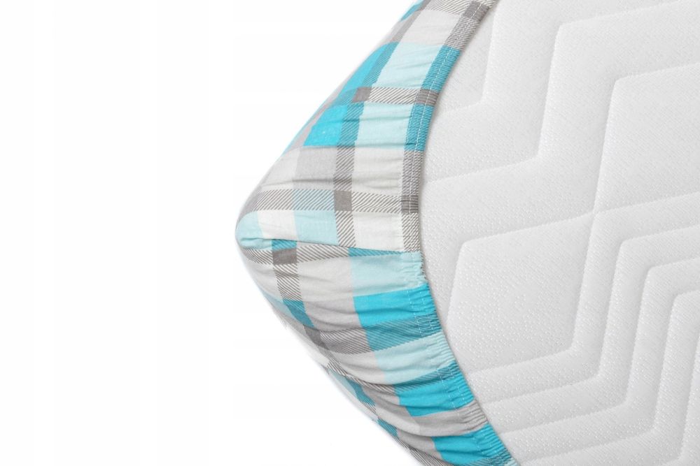 60x120 Prześcieradło Bawełniane z Gumką nr 008