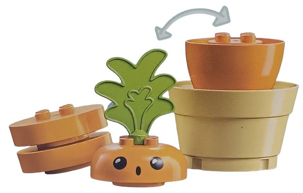 Klocki Lego Duplo - Rosnąca marchewka 10981
