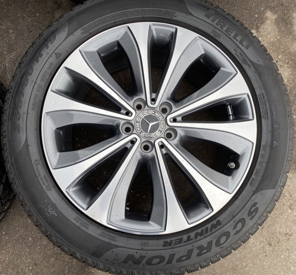 Alufelgi z oponami 255/50 R19 Mercedes GLE A167 W167 ML GLC ET 61