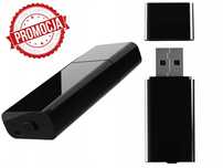 Pendrive Podsłuch Dyktafon 64GB 24H | WYPRZEDAŻ -20%