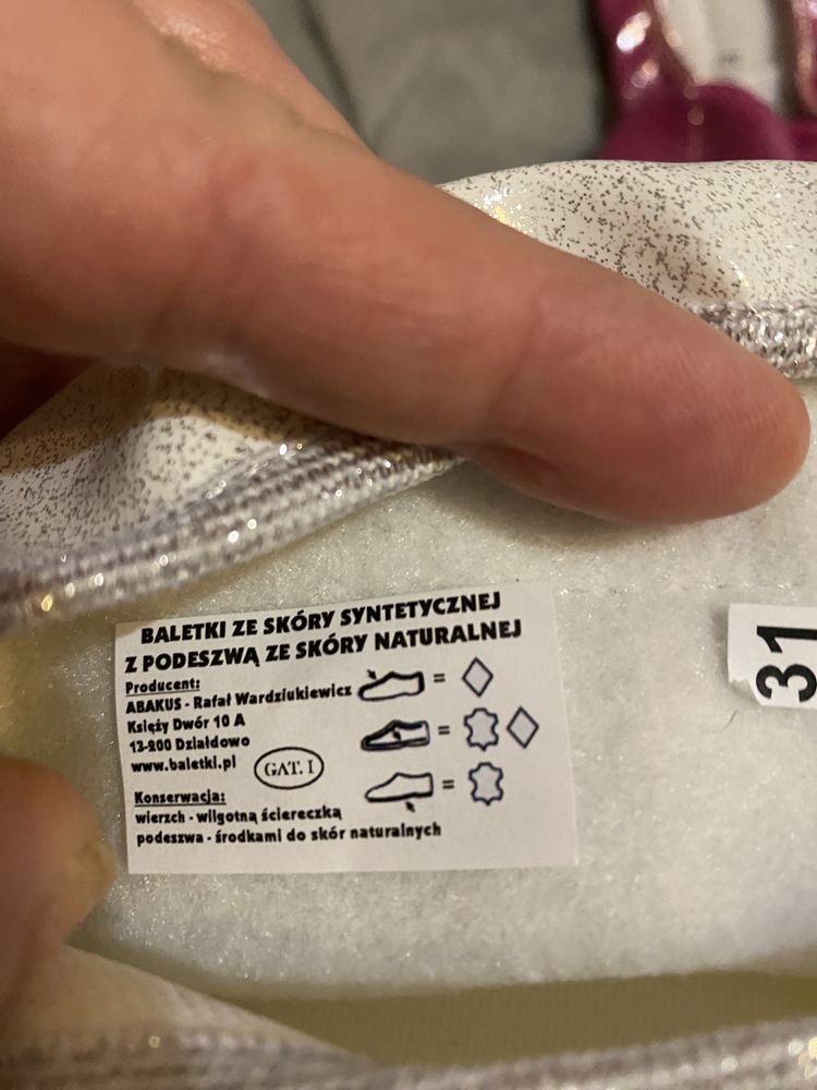 Baletki  dziewczęce