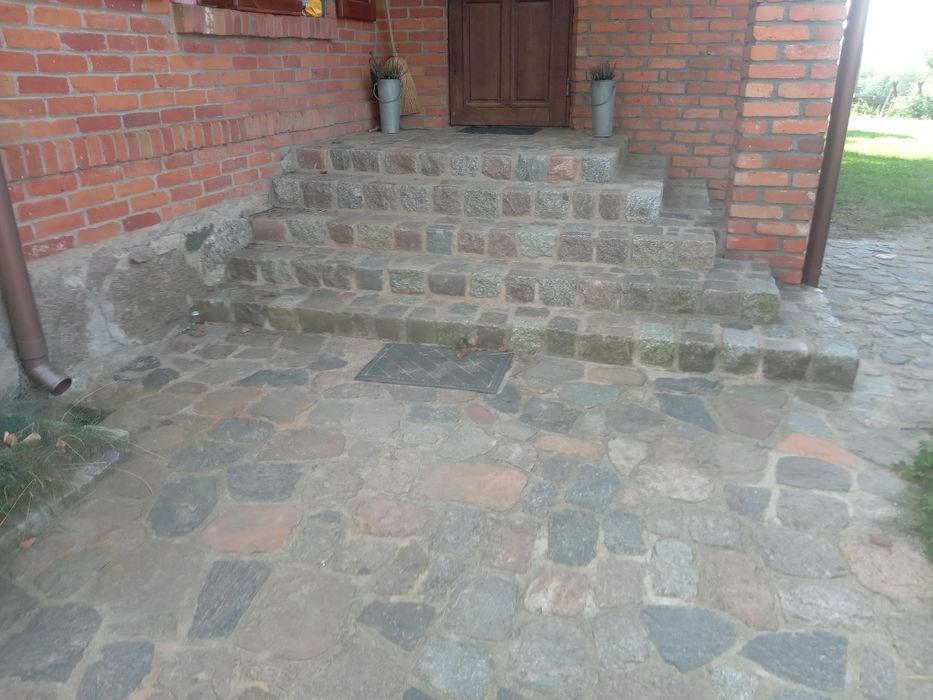 Kamieniarstwo, kostka brukowa, murowanie, tynki