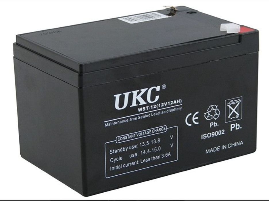 Аккумулятор 12В 12V 7Ah 9Ah 12Ач 18Ач 60Ah 100Ah  акумулятор